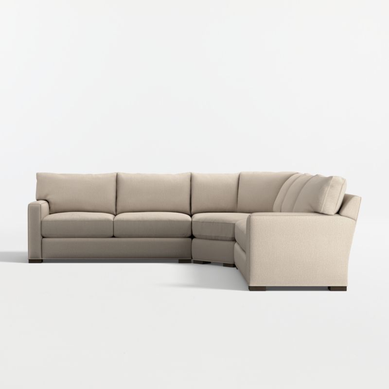 Axis Classic 3-Piece L-Shaped Wedge Sectional Sofa - image 12 of 13