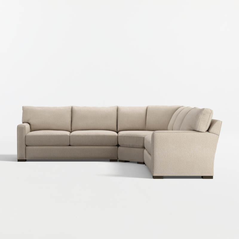 Axis Classic 3-Piece L-Shaped Wedge Sectional Sofa - image 14 of 14