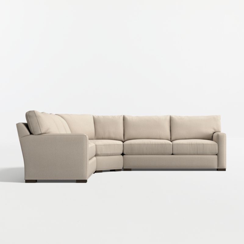 Axis Classic 3-Piece L-Shaped Wedge Sectional Sofa - image 11 of 13