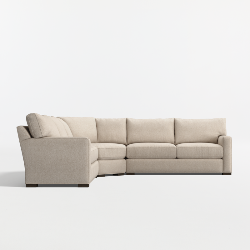 Axis Classic 3-Piece L-Shaped Wedge Sectional Sofa - image 13 of 14