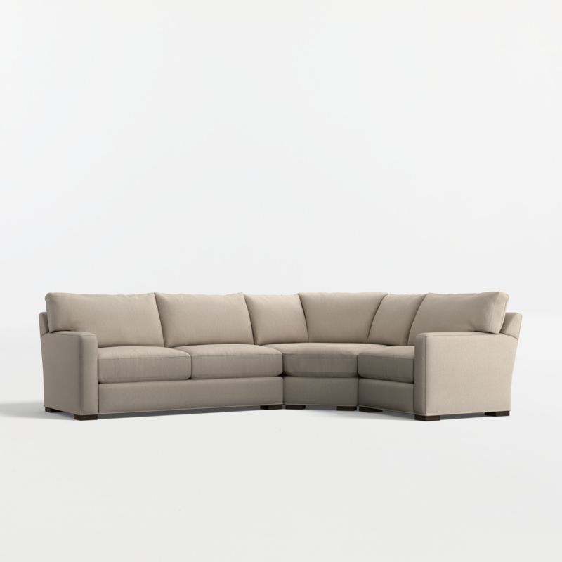 Axis Classic 3-Piece L-Shaped Wedge Sectional Sofa - image 2 of 13