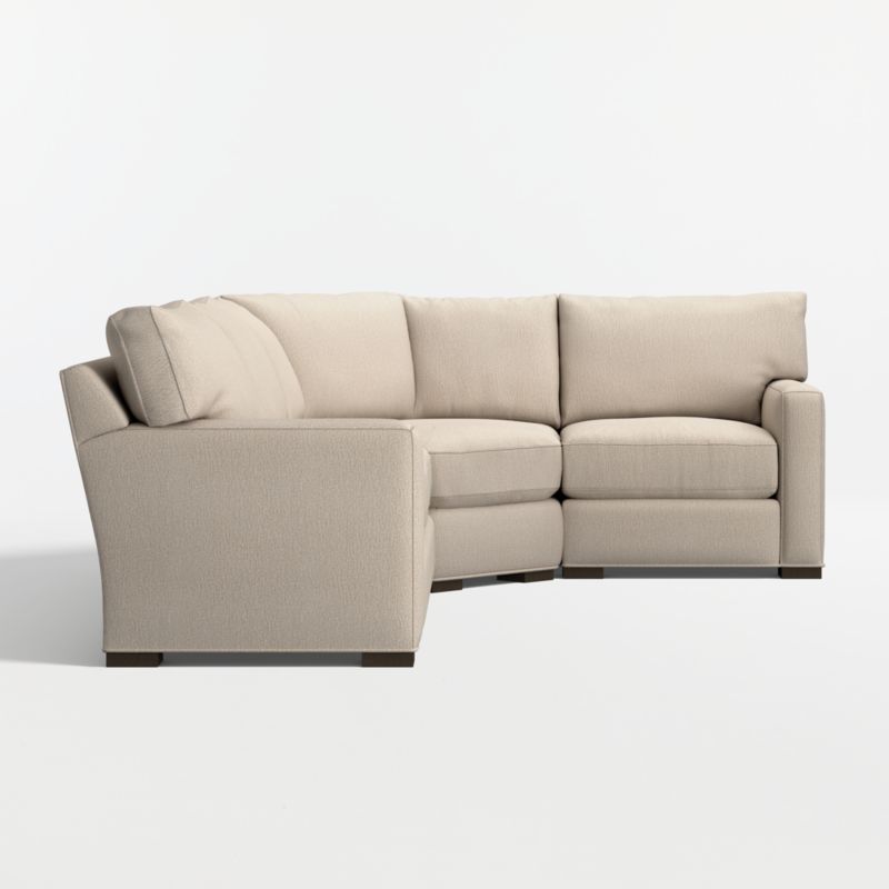 Axis Classic 3-Piece L-Shaped Wedge Sectional Sofa - image 12 of 13