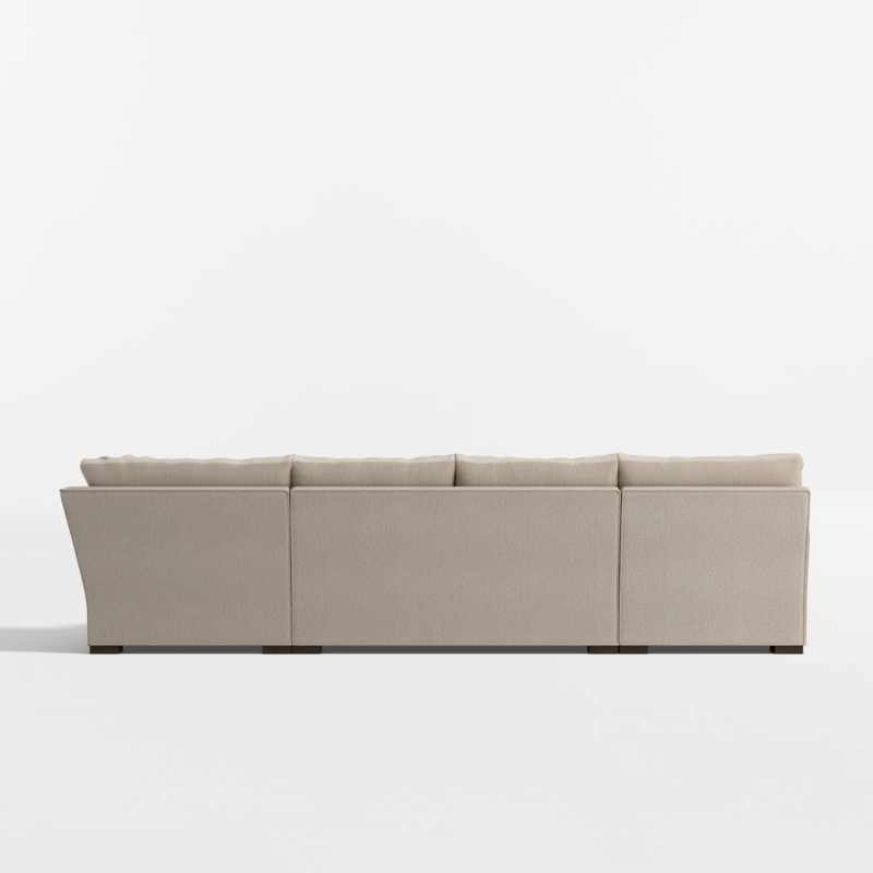 Axis Classic 3-Piece U-Shaped Sectional Sofa with Right-Arm Corner Bumper - image 13 of 14