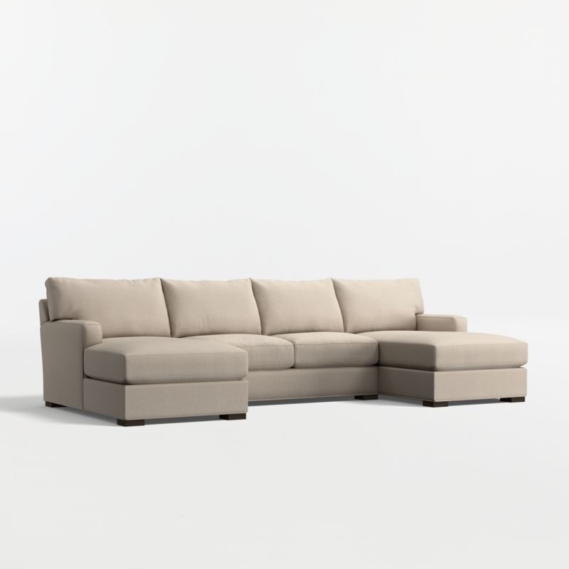 Axis 3-Piece U-Shaped Sectional Sofa with Double Chaise Lounge - image 15 of 15