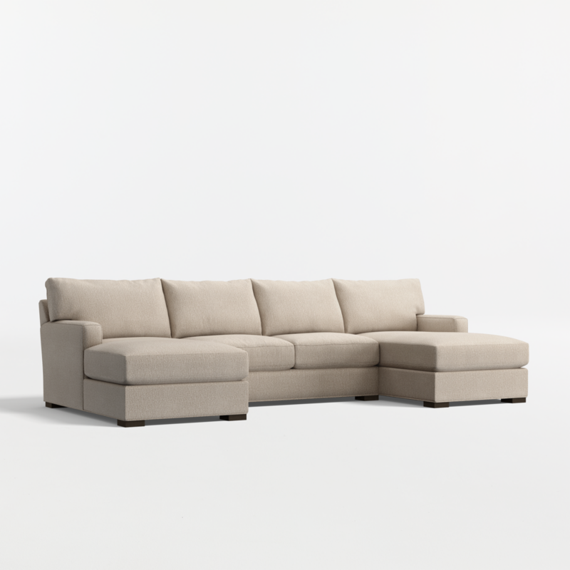 Axis Classic 3-Piece U-Shaped Sectional Sofa with Double Chaise Lounge - image 13 of 14