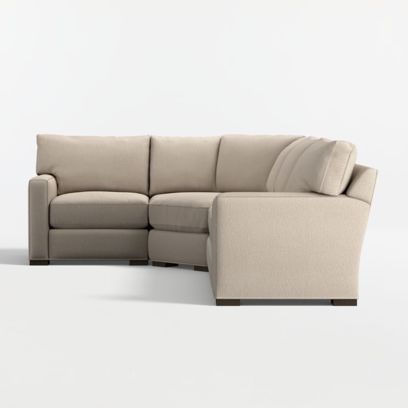 Axis Classic 3-Piece L-Shaped Wedge Sectional Sofa - image 13 of 13