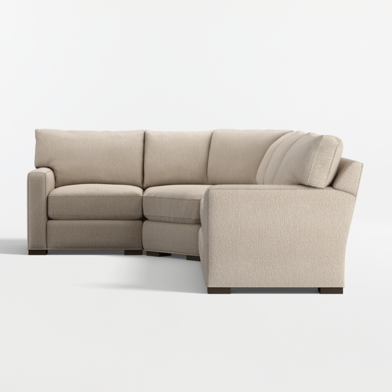 Axis Classic 3-Piece L-Shaped Wedge Sectional Sofa - image 12 of 14
