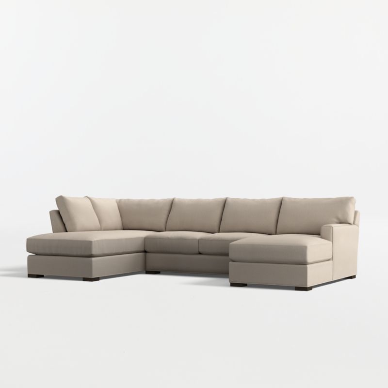 Axis Classic 3-Piece U-Shaped Sectional Sofa with Left-Arm Corner Bumper - image 10 of 13