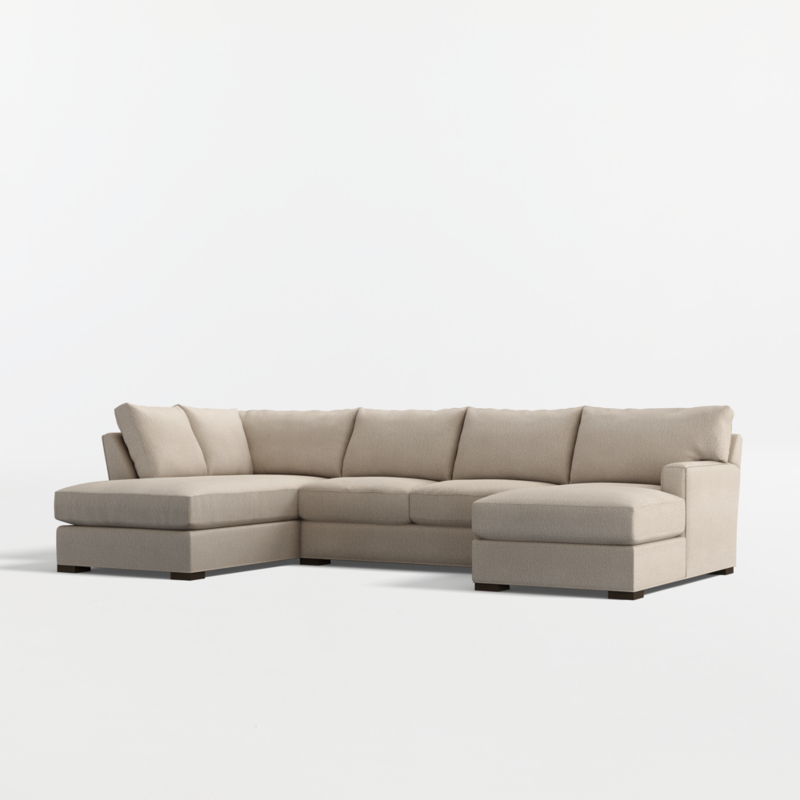 Axis Classic 3-Piece U-Shaped Sectional Sofa with Left-Arm Corner Bumper - image 11 of 14