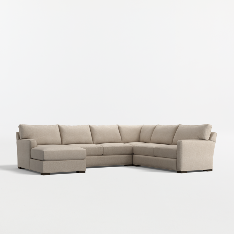 Axis Classic 4-Piece L-Shaped Sectional Sofa with Chaise Lounge - image 0 of 14
