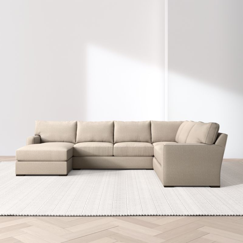 Axis Classic 4-Piece L-Shaped Sectional Sofa with Chaise Lounge - image 6 of 14