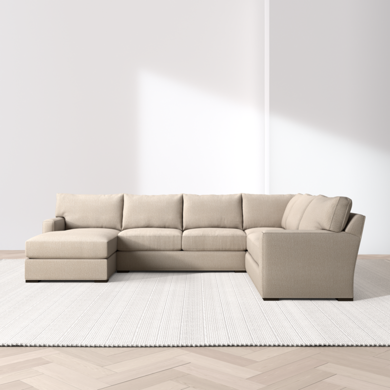 Axis Classic 4-Piece L-Shaped Sectional Sofa with Chaise Lounge - image 5 of 14