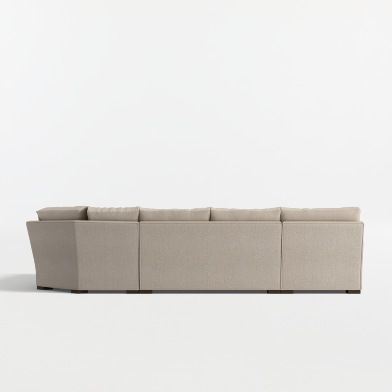 Axis Classic 4-Piece L-Shaped Wedge Sectional Sofa with Chaise Lounge - image 14 of 14