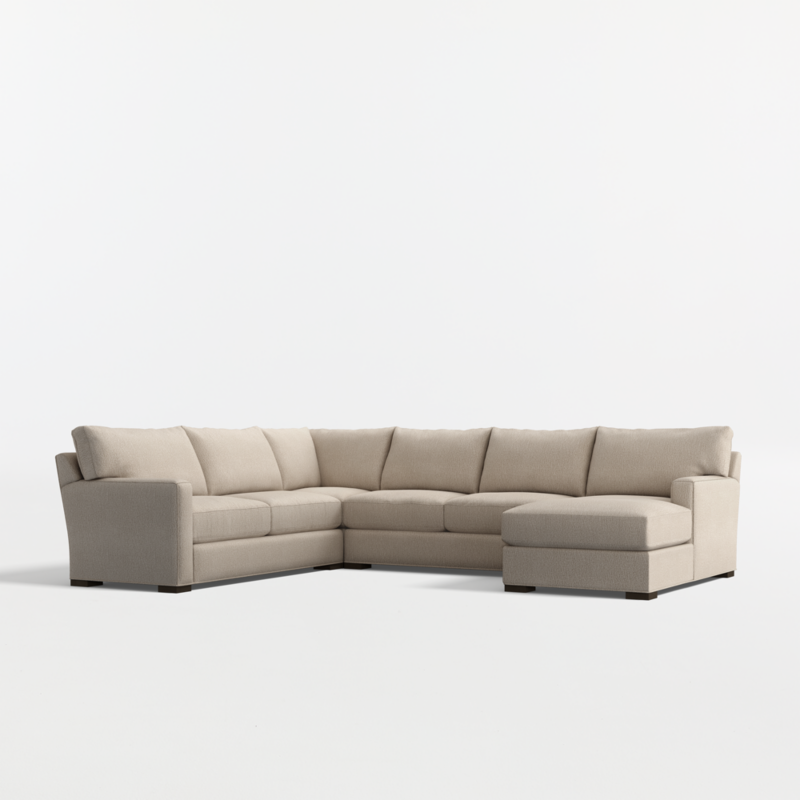 Axis Classic 4-Piece L-Shaped Sectional Sofa with Chaise Lounge - image 0 of 14