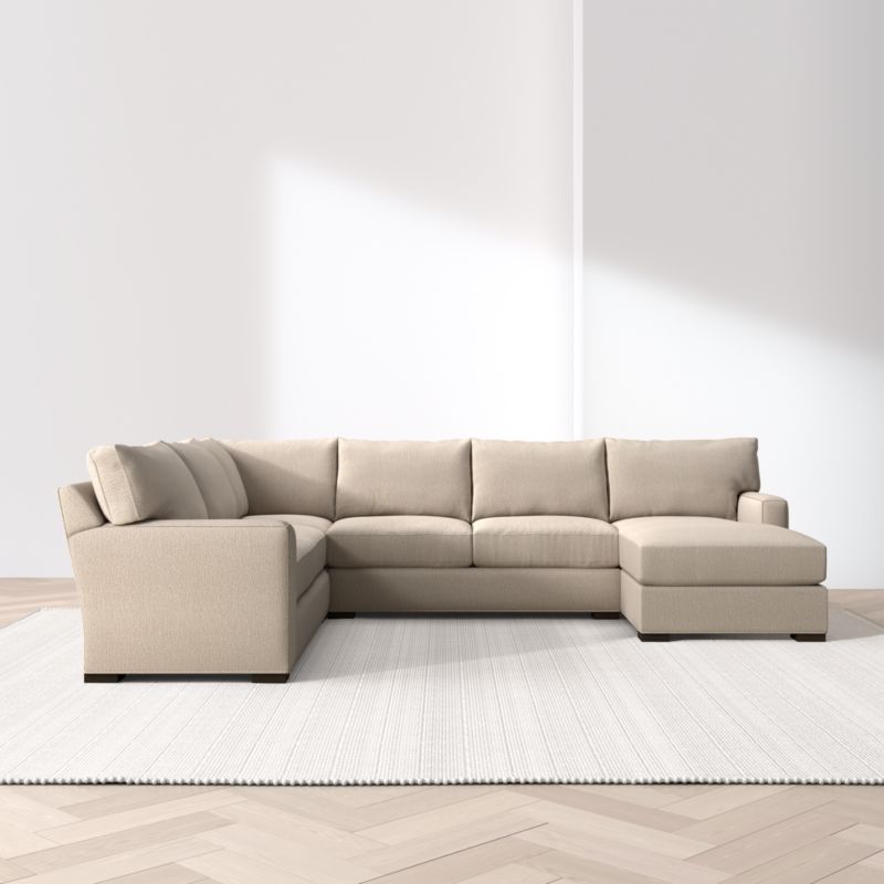 Axis Classic 4-Piece L-Shaped Sectional Sofa with Chaise Lounge - image 6 of 14