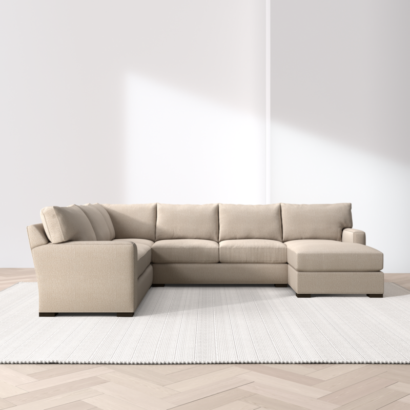 Axis Classic 4-Piece L-Shaped Sectional Sofa with Chaise Lounge - image 5 of 14