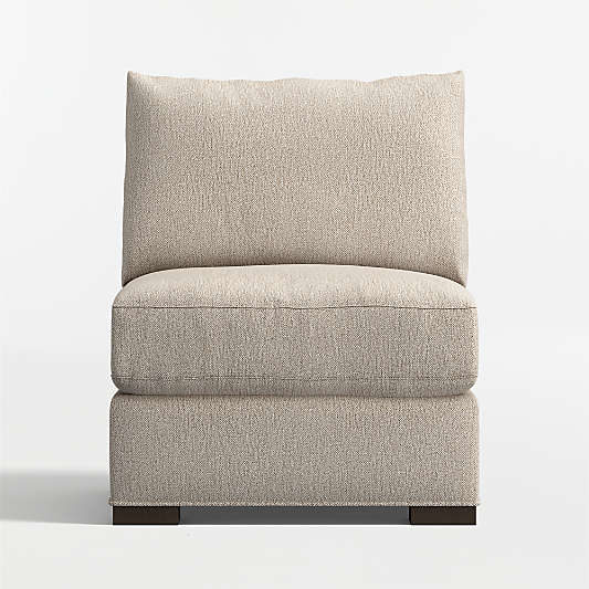 Axis Classic Armless Chair Sectional Piece