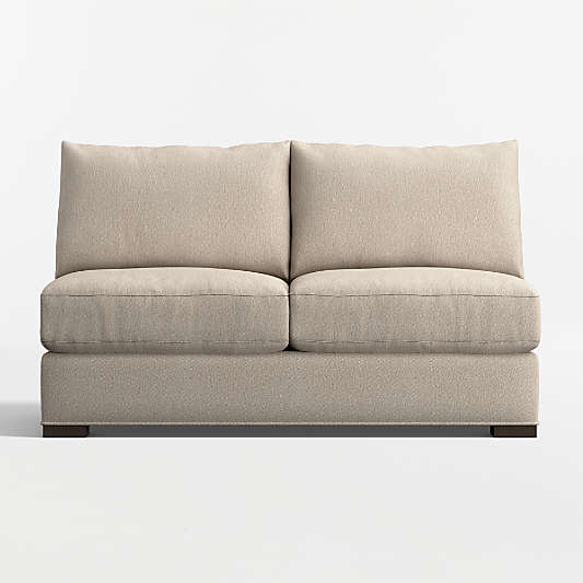 Axis Classic Armless Loveseat Sectional Piece