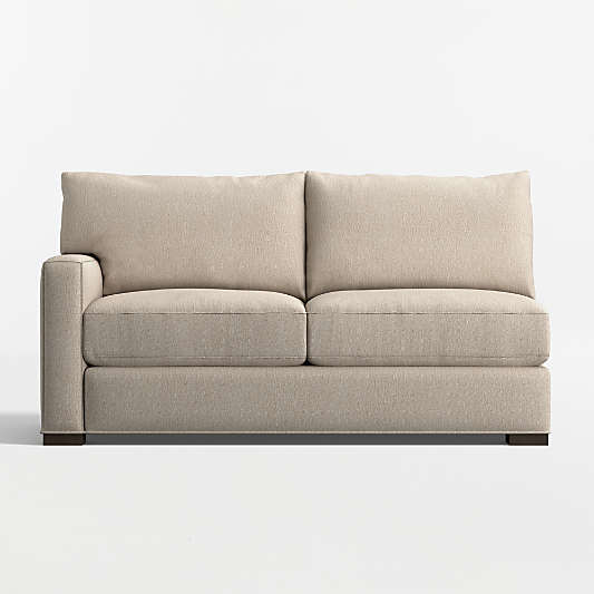 Axis Classic Left-Arm Apartment Sofa Sectional Piece