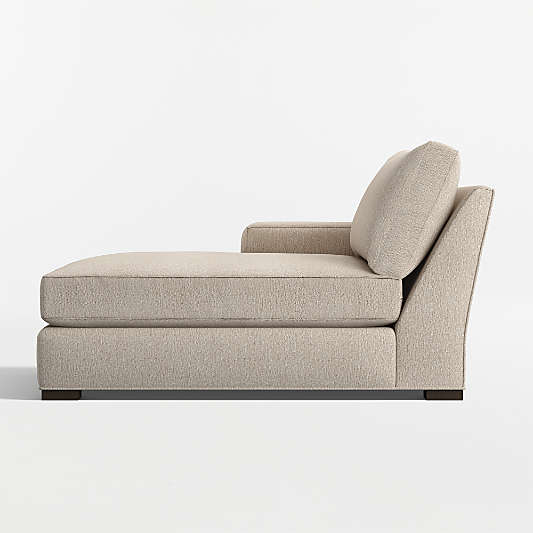 Axis Classic Left-Arm Extra Wide Chaise Lounge Sectional Piece