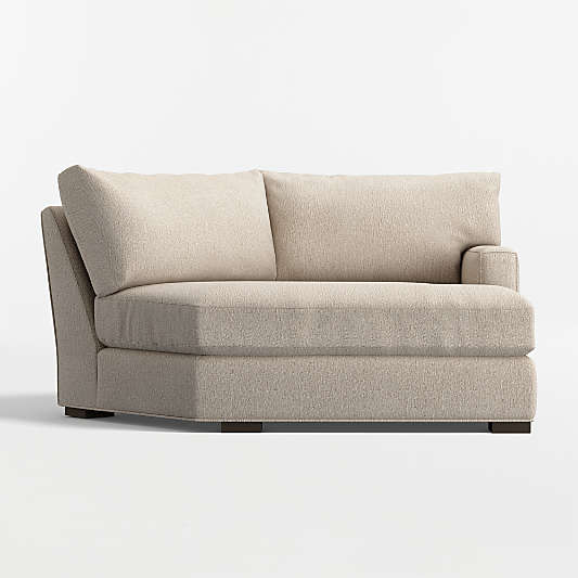 Axis Classic Right-Arm Angled Chaise Lounge Sectional Piece