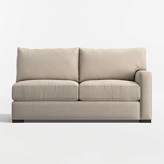 Axis Classic Right-Arm Apartment Sofa Sectional Piece