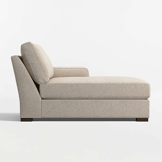 Axis Classic Right-Arm Storage Chaise Lounge Sectional Piece