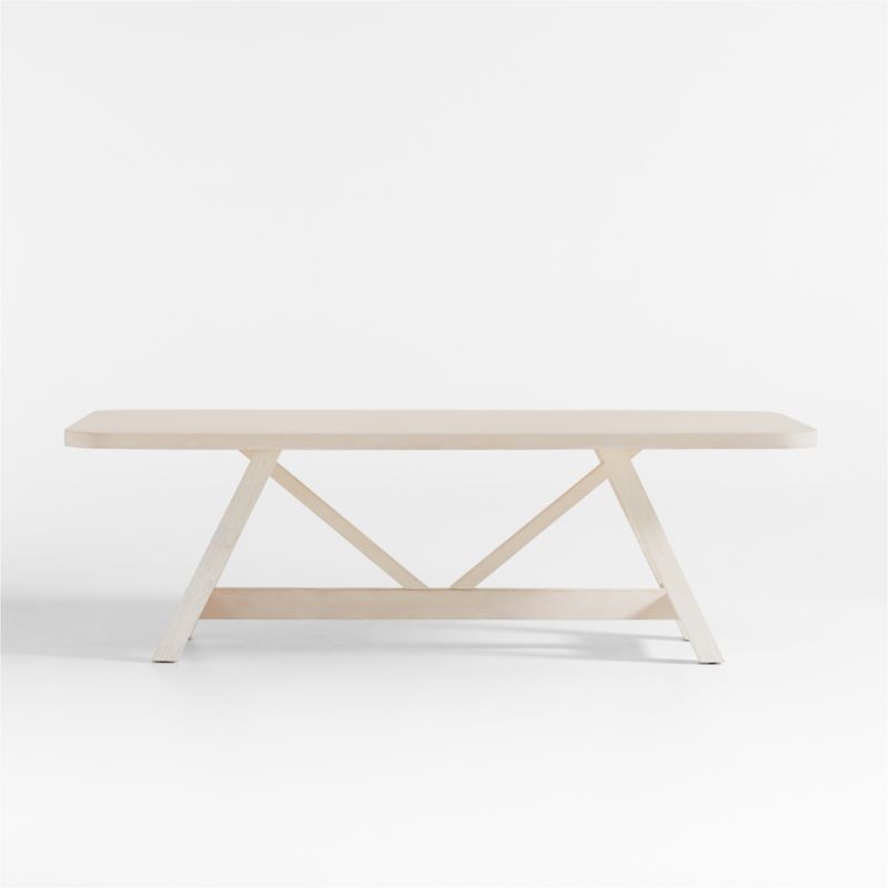 Aya 94" Whitewash Wood Dining Table by Leanne Ford - image 5 of 9