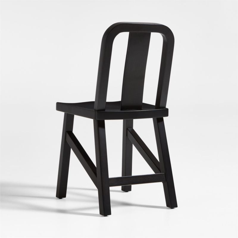 Aya Charcoal Wood Dining Side Chair by Leanne Ford - image 6 of 9