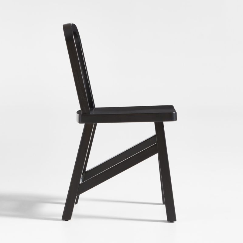 Aya Charcoal Wood Dining Side Chair by Leanne Ford - image 7 of 9