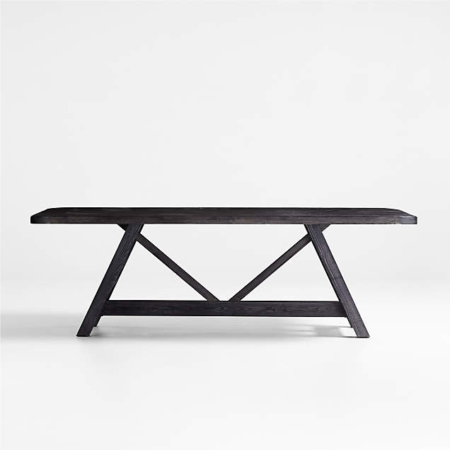 Knot Rustic Dining Table + Reviews Crate & Barrel Canada