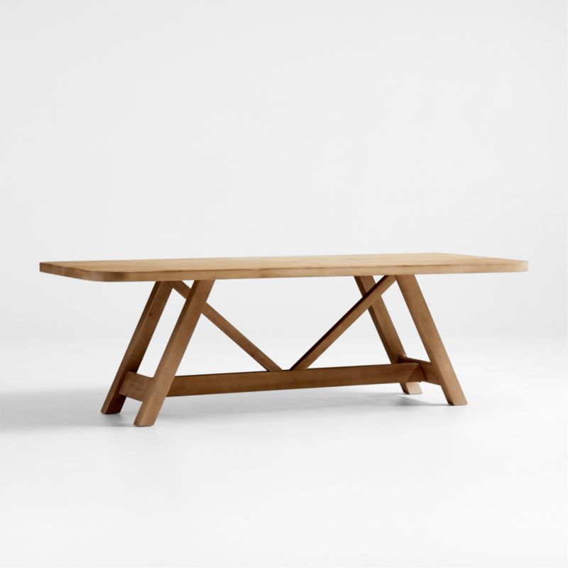 Aya 94" Natural Wood Dining Table by Leanne Ford