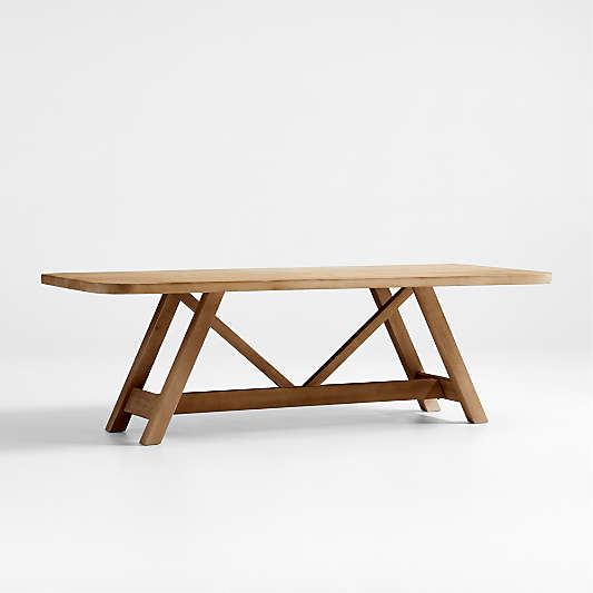 Aya 94" Natural Wood Dining Table by Leanne Ford