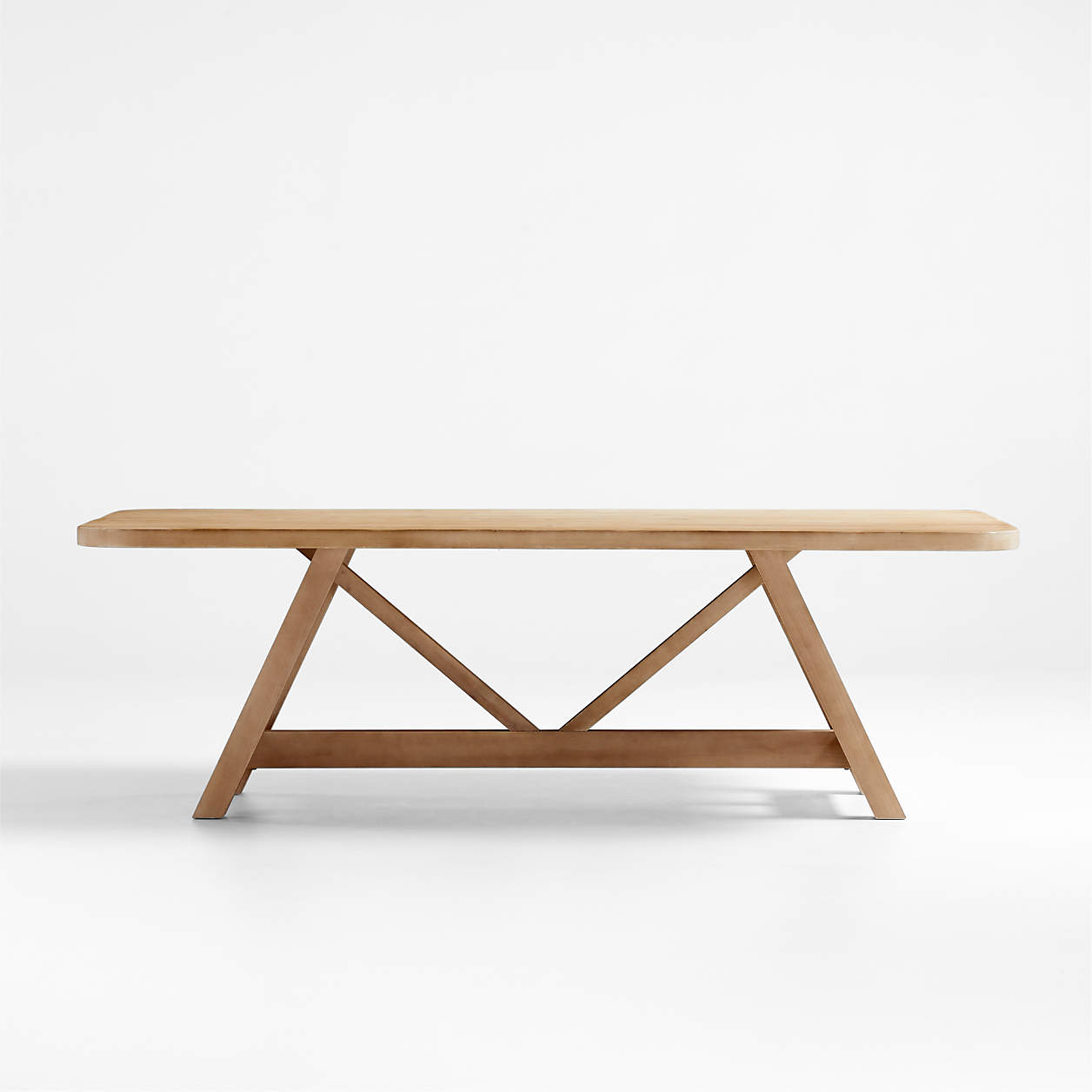 Aya 94" Natural Wood Farmhouse Dining Table by Leanne Ford + Reviews