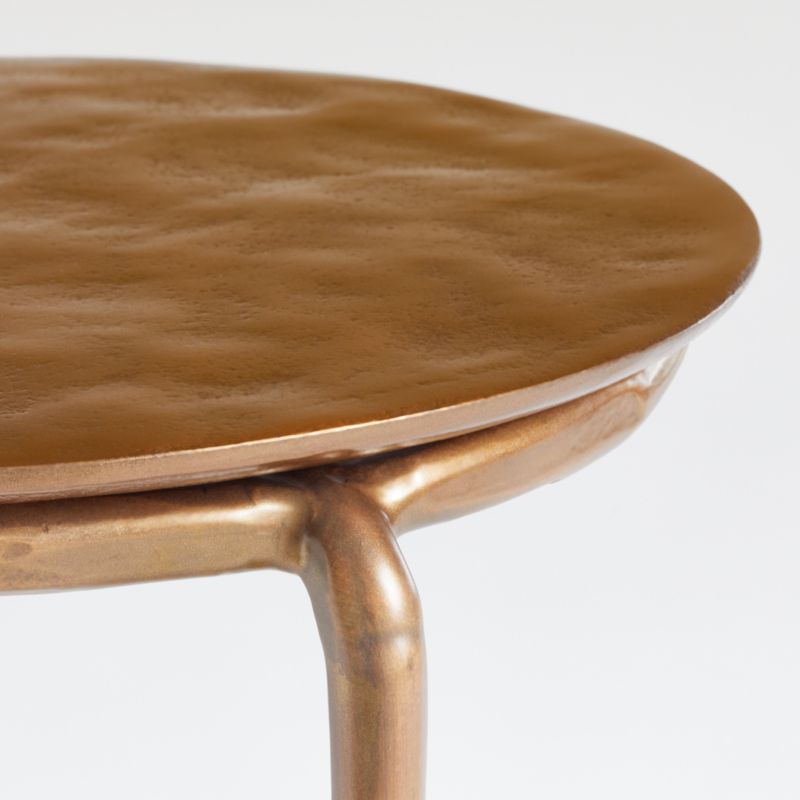 Azura Brass Round C-Table - image 7 of 8