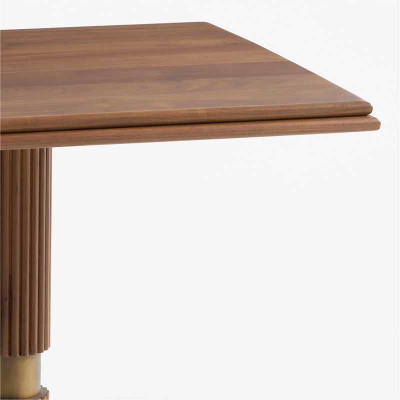 Chelsea 24" Walnut Wood Bistro Table - image 6 of 7