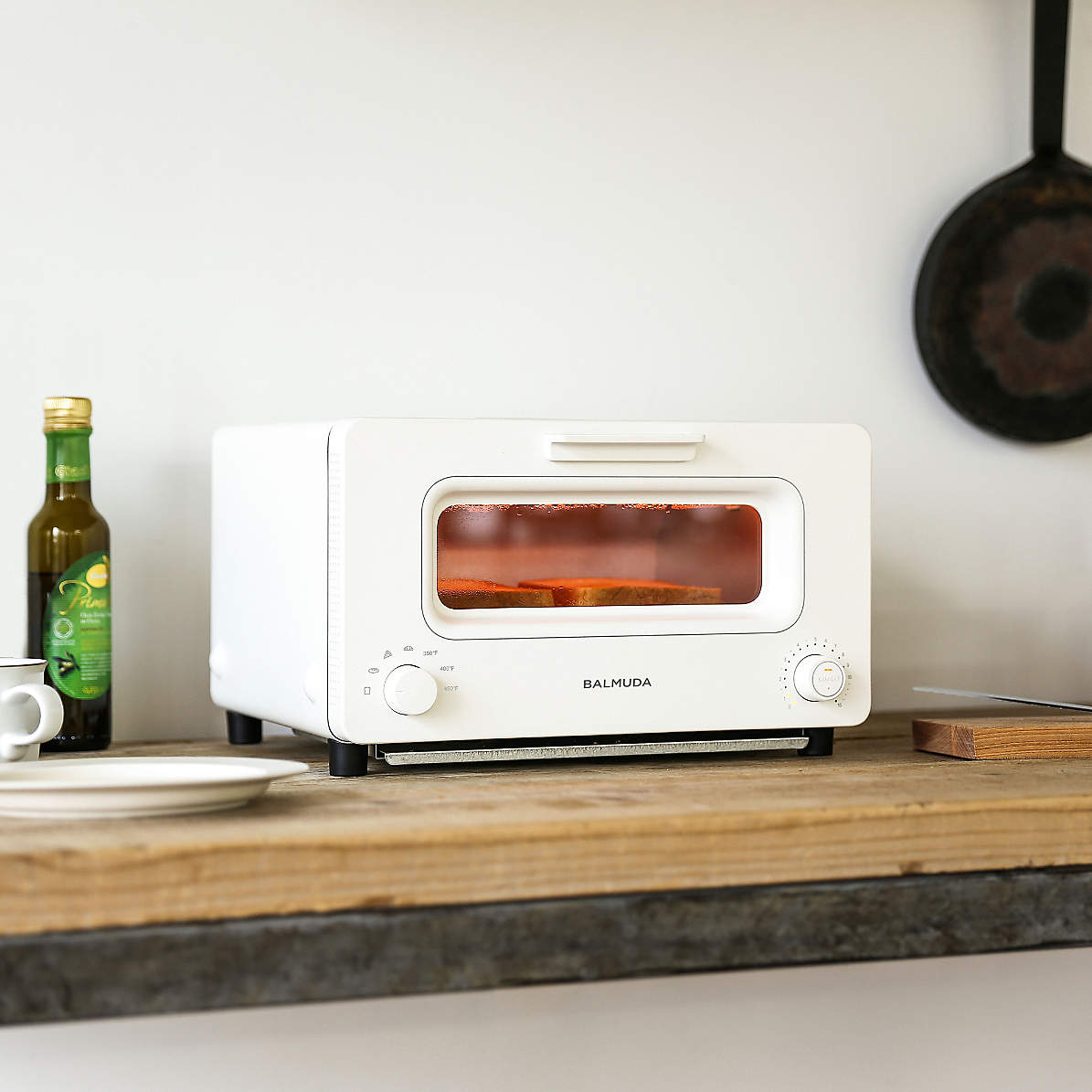 BALMUDA The Toaster White + Reviews | Crate & Barrel