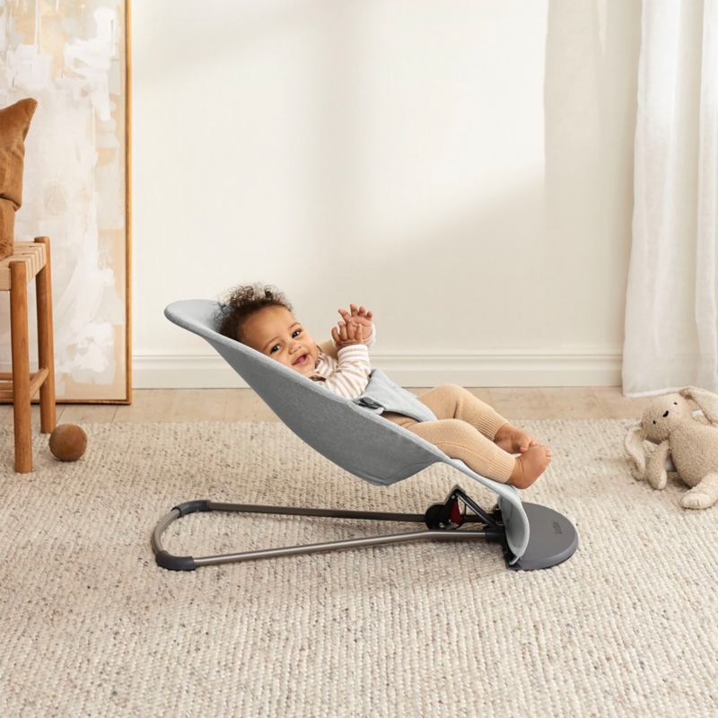 BABYBJÖRN ™ Bouncer Bliss Light Grey Melange Baby Bouncer Chair - image 1 of 5