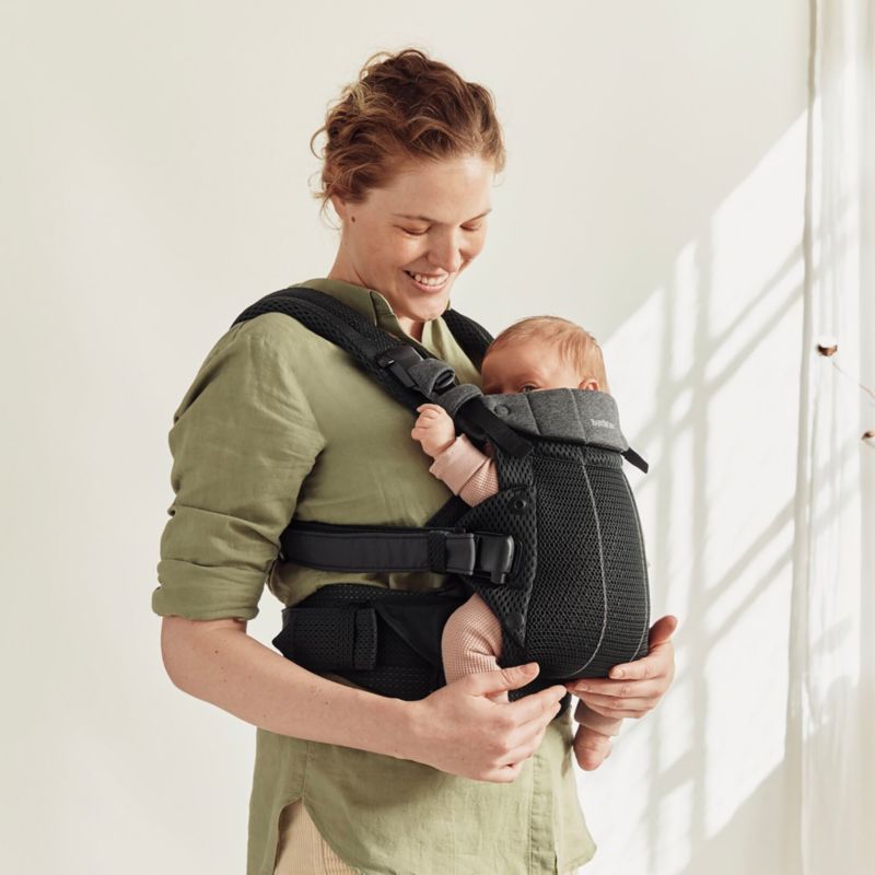 BABYBJÖRN ™ Black Harmony 3D Mesh Baby Carrier - image 1 of 7