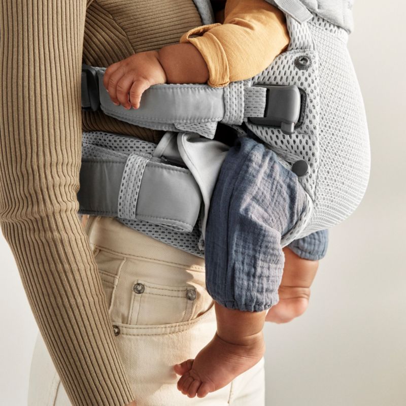 BABYBJÖRN ™ Silver Grey Harmony 3D Mesh Baby Carrier - image 3 of 8