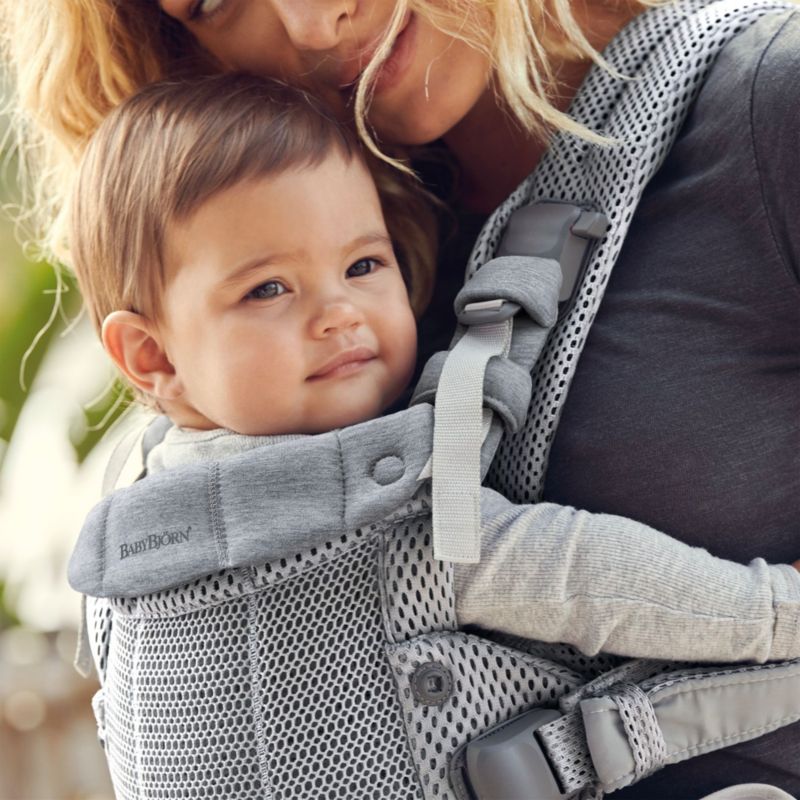 BABYBJÖRN ™ Silver Grey Harmony 3D Mesh Baby Carrier - image 5 of 8