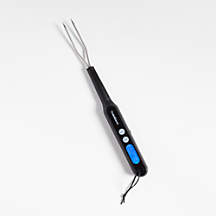 Crate & Barrel by Taylor Barbecue Thermometer Fork | Crate & Barrel