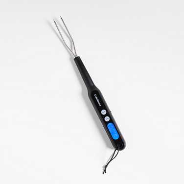 CRATE & BARREL Rapid Response Folding Meat Thermometer BLACK