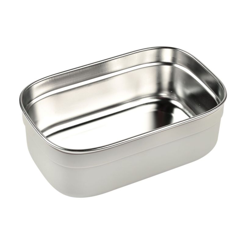 BEABA Green Stainless Steel Triple Compartment Lunch Container - image 4 of 6