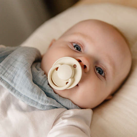 BIBS Ivory Try It Collection Latex Baby Pacifiers