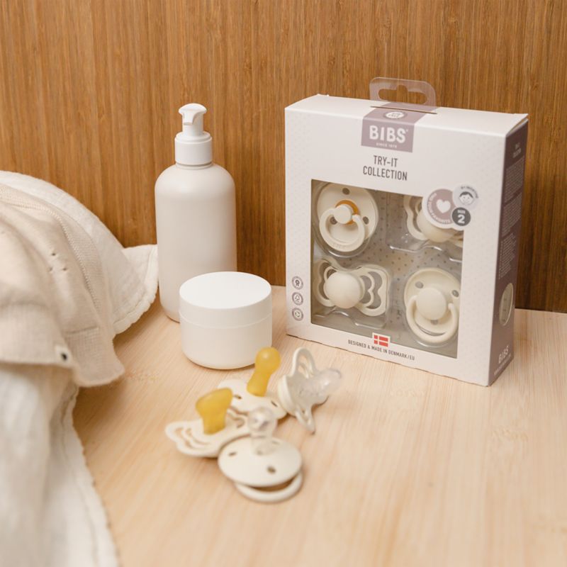 BIBS Sage Try It Collection Latex Baby Pacifiers - image 1 of 7