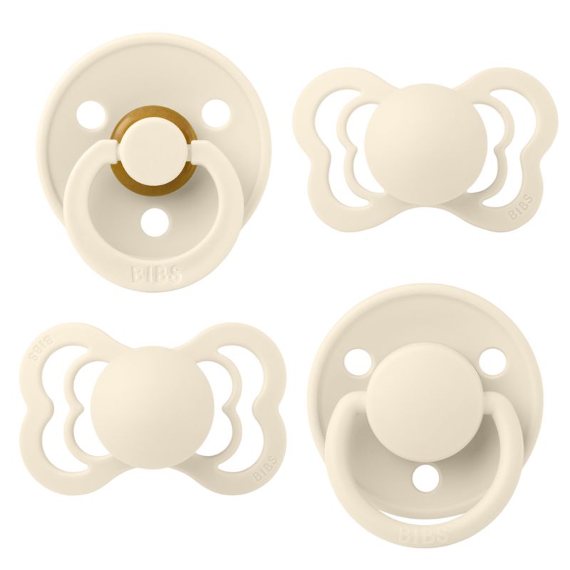 BIBS Ivory Try It Collection Latex Baby Pacifiers - image 5 of 7