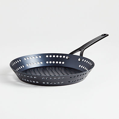 View BK Black Steel BBQ Perforated Frypan details
