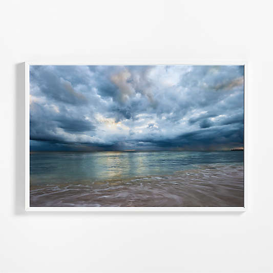 "Playa Del Carmen" by EJ Camp Framed Photography Print for Brigette Romanek 64.25"x43.25"