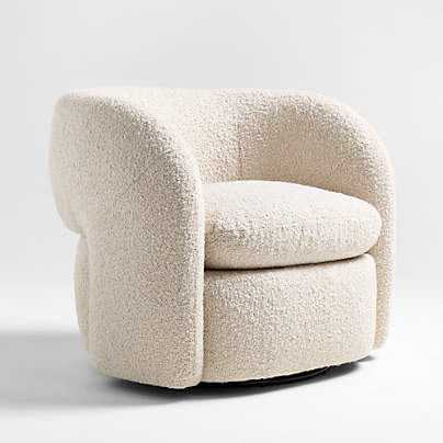 Iso Swivel Accent Chair by Brigette Romanek